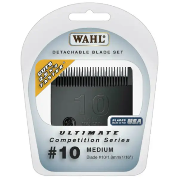 Wahl Ultimate Competition Series Detachable Surgical Blade Set #10 Professional Grooming Kit