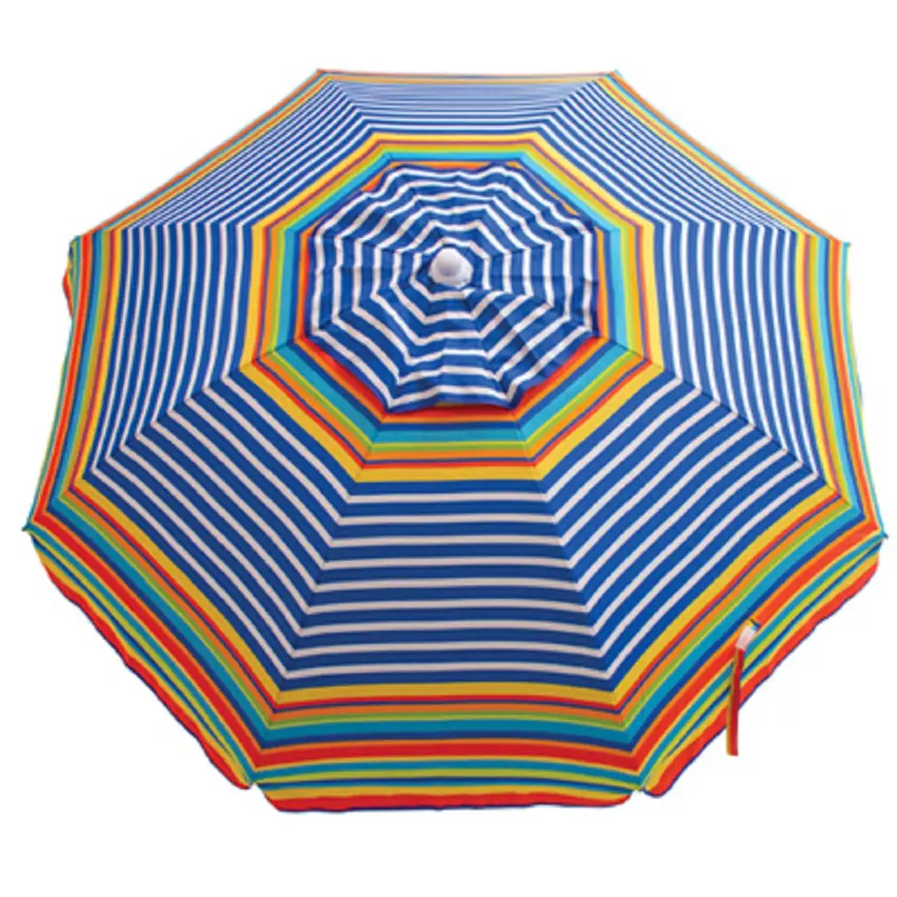 Rio Brands UB78-TSPK5 Sun Blocking Beach Umbrella 6 Feet