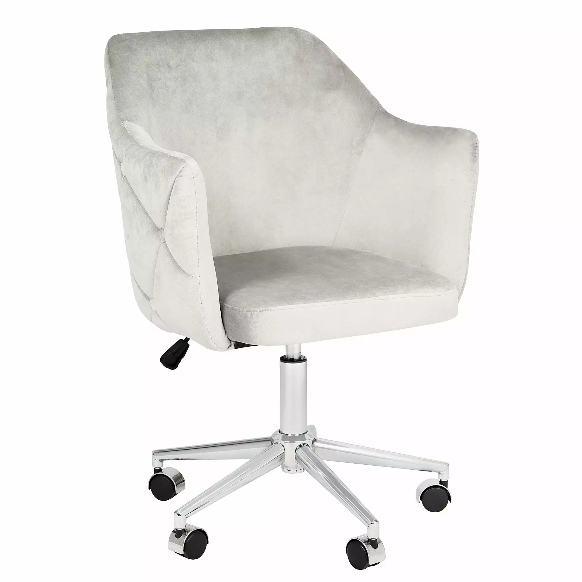 Outsunny Patio Garden Sun Chaise Lounge Chair 5 Position Backrest 2 Back Wheels Industrial Design White IMPRESSIONS VANITY...