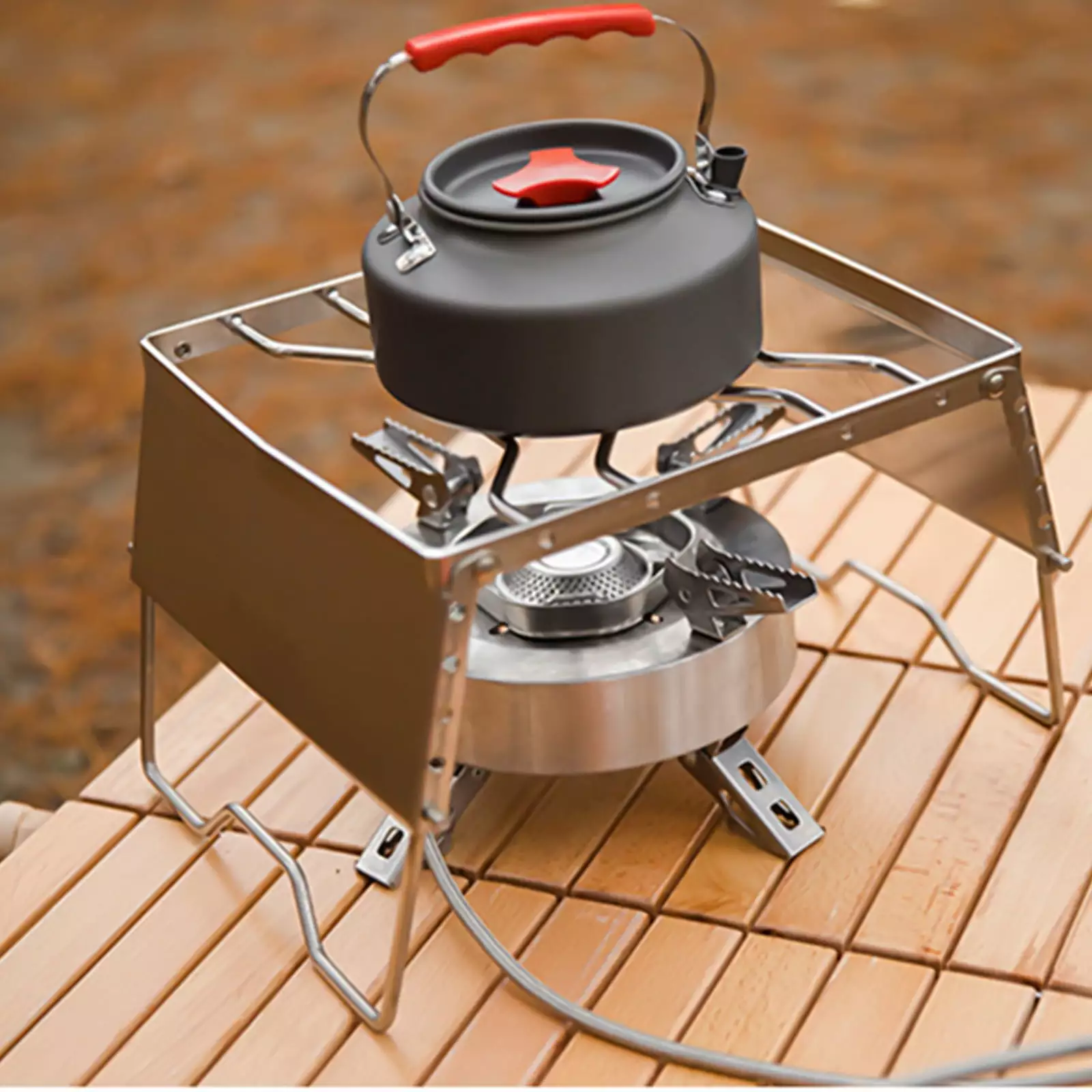 Usmixi Folding Travel-friendly Charcoal Grill BBQ Smoker Outdoor Cooking Camping Picnics Beach