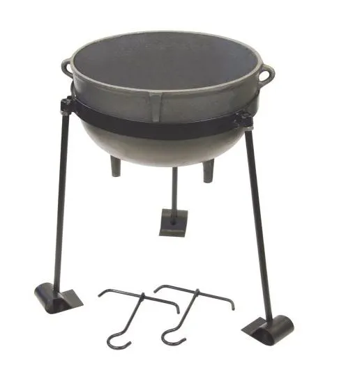 Bayou Classic CI7410 Jambalaya Kit Cast Iron 10 Gallon 19.75 x 11.25