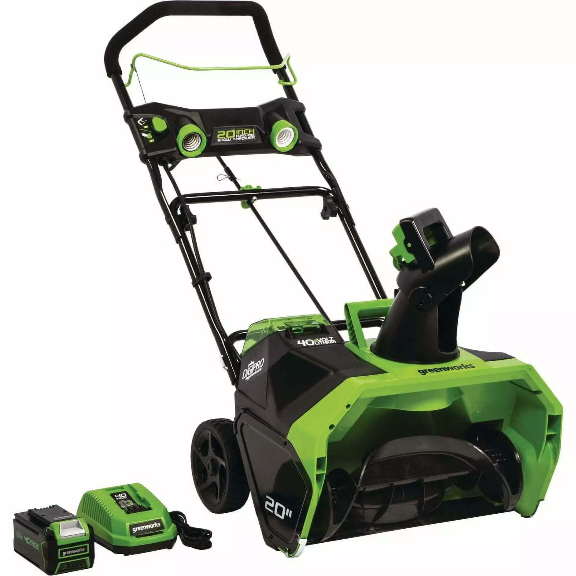Greenworks DigiPro G-MAX 20 . 40V Cordless Snow Blower