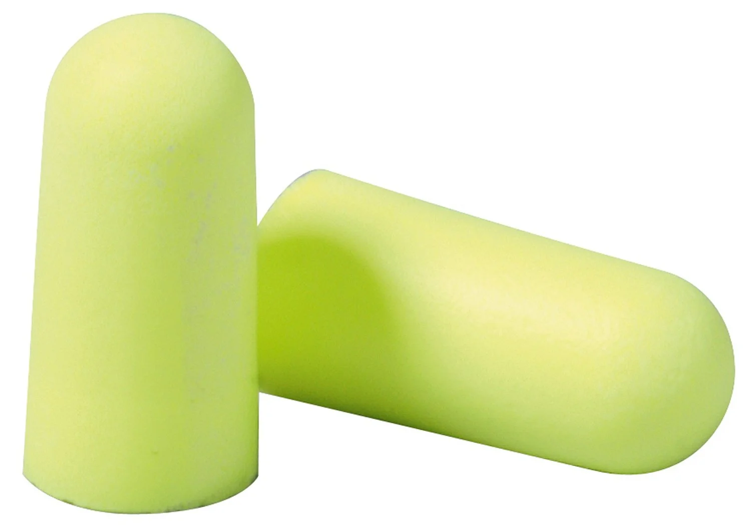 3M 310-1250 E--Rsoft Disposable Uncorded Cone Neons Earplugs Yellow