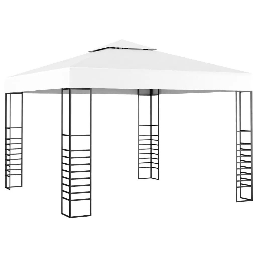 White Garden Marquee 118.1x118.1 Inches Outdoor Event Tent