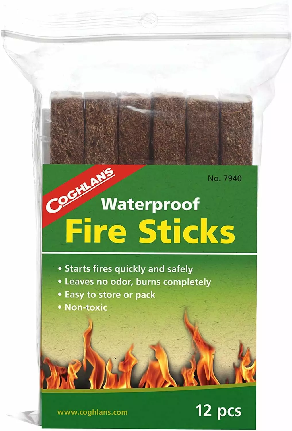 Coghlan's 7940 Fire Sticks 12 Count Easy Fire Starting Any Weather