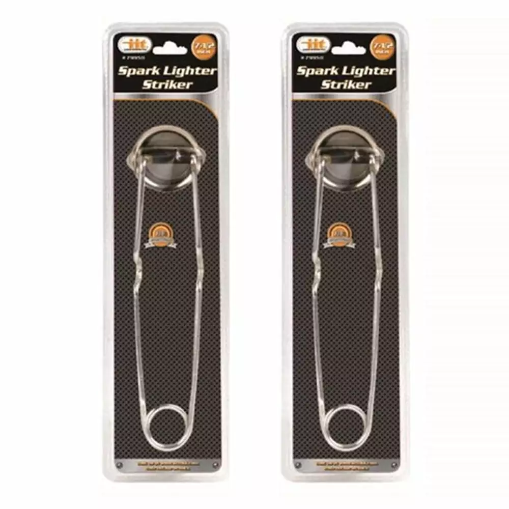 2 Pc Fire Starter Striker Spark Lighter Flint Igniter Outdoor and Welding AllTopBargains