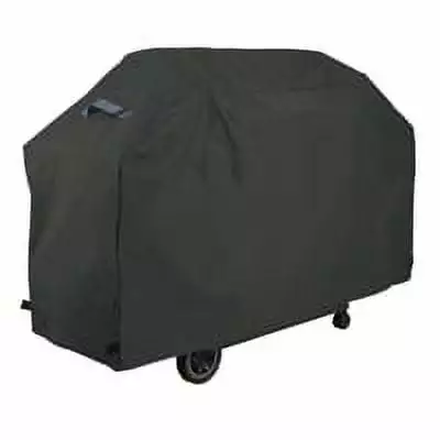 GrillPro 50574 Grill Cover 73x24x40 Inches PEVA Polyester Gray Durable Protection