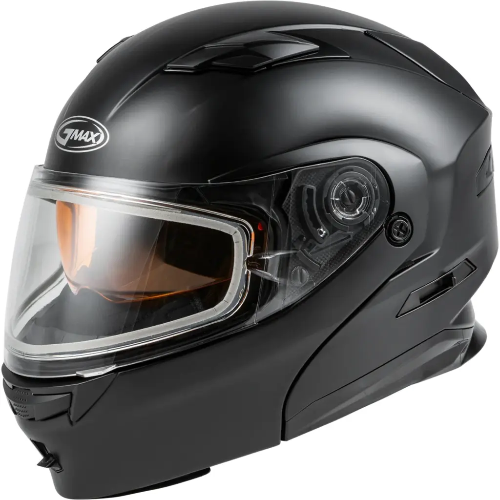 GMAX MD-01S Modular Electric Shield Adult Snow Helmets Brand New Black
