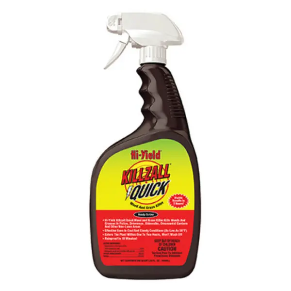 Hi-Yield 32168 Killzall Quick Weed and Grass Killer 32 Oz Fast Weed Control