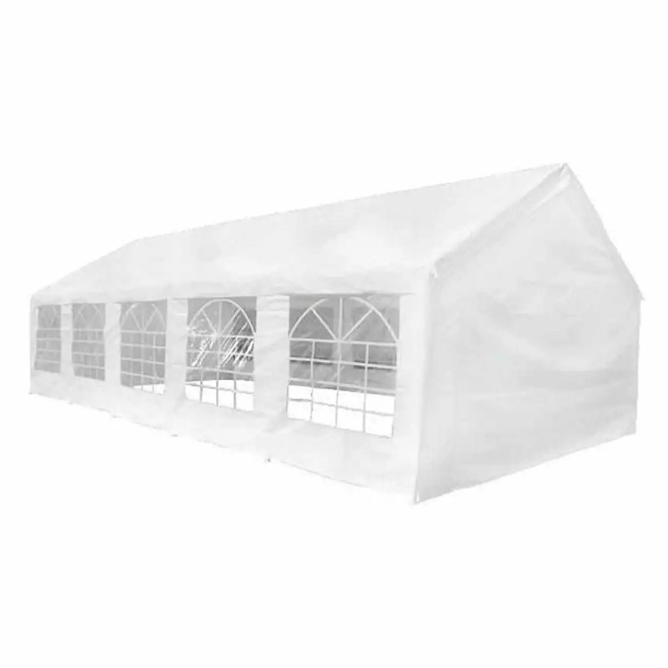 OnlineGymShop CB21805 32x16ft Outdoor Tent White Large Event Canopy Parties and Gatherings