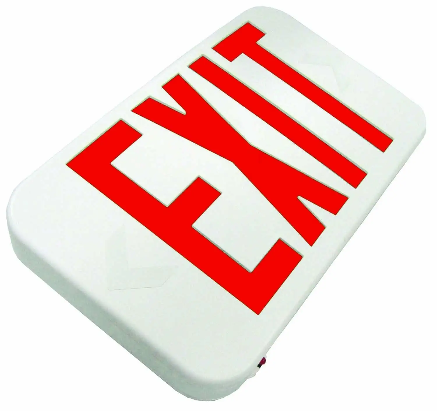 Howard HL0301B2RW LED Exit Sign White & Red Building Safety