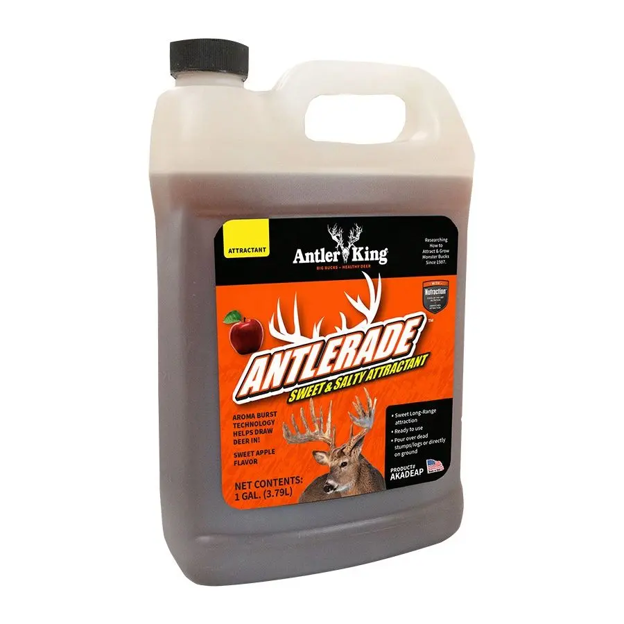 Antler King Antlerade 1-Gallon - Liquid Deer Supplement Antler Growth