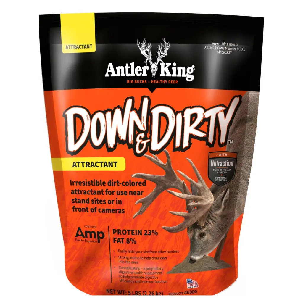 Antler King Down & Dirty 5 lb - Deer Mineral Supplement Attracting Deer