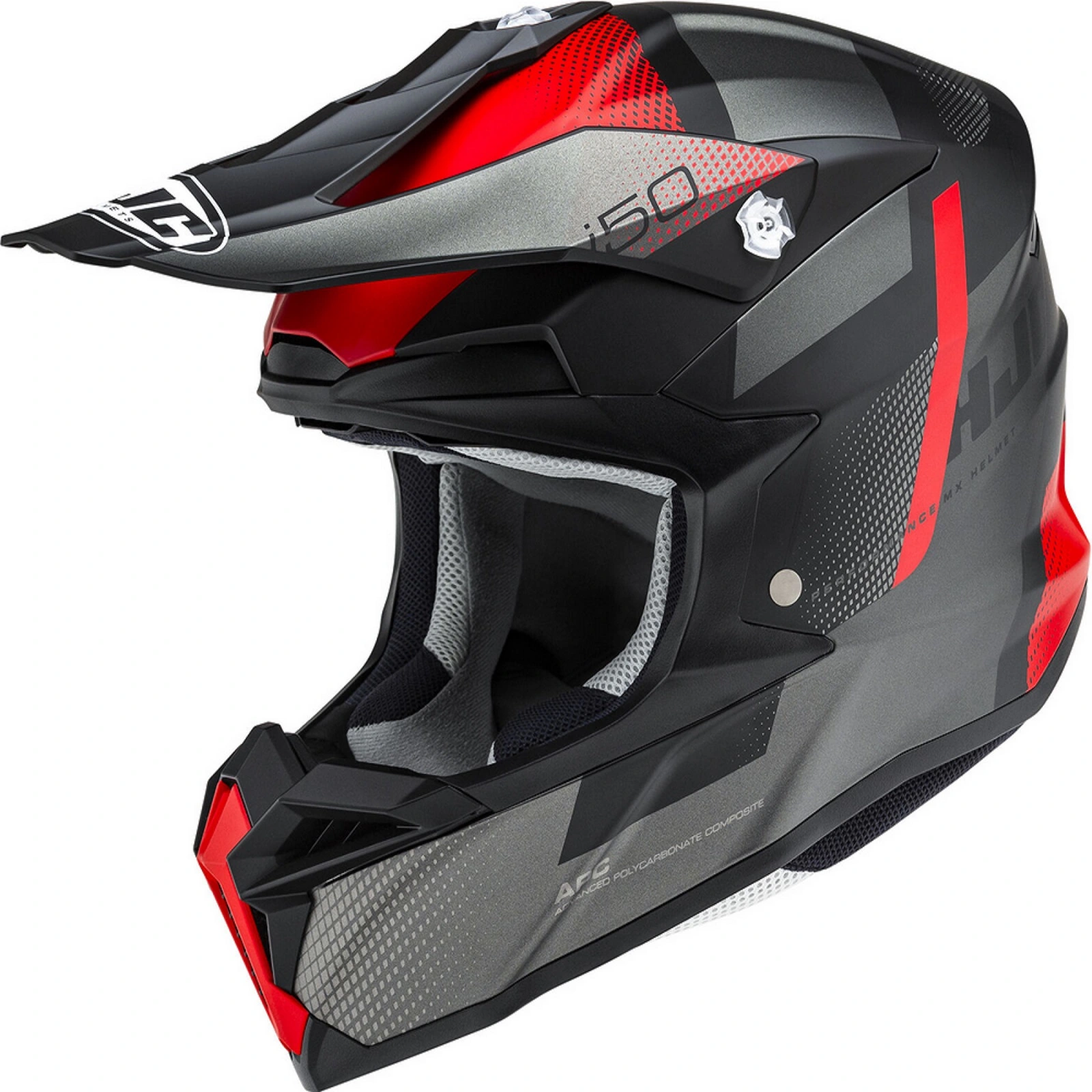 HJC i50 Mimic MX Offroad Helmet Red XXL - MGW-26135 HJC Helmets