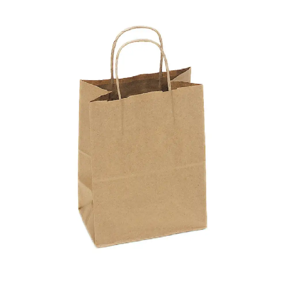 ProAmpac NKM-0810 Shopping Bag Handles Retail or Grocery Use