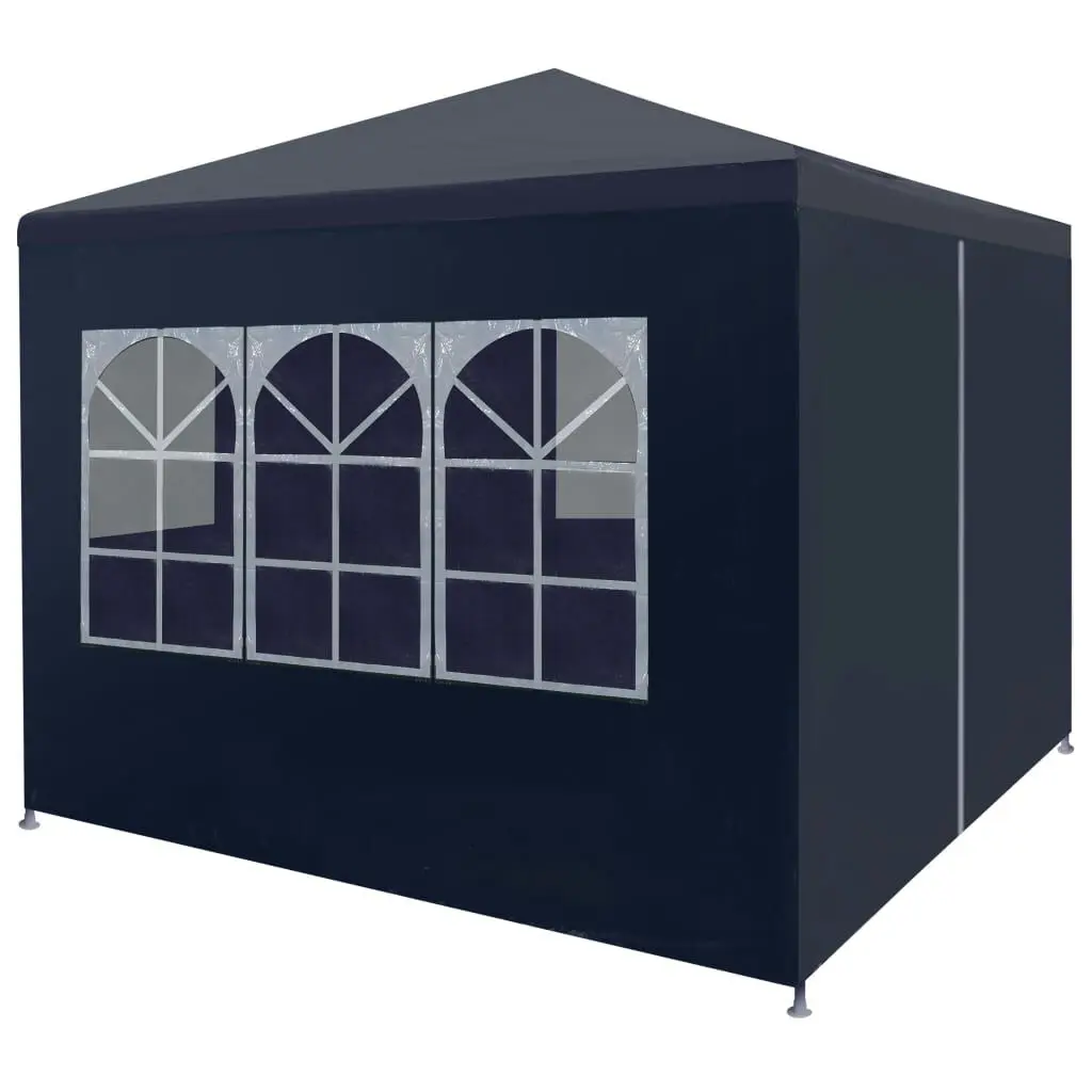 Blue Party Tent 9.8x9.8 Feet Outdoor Event Shelter