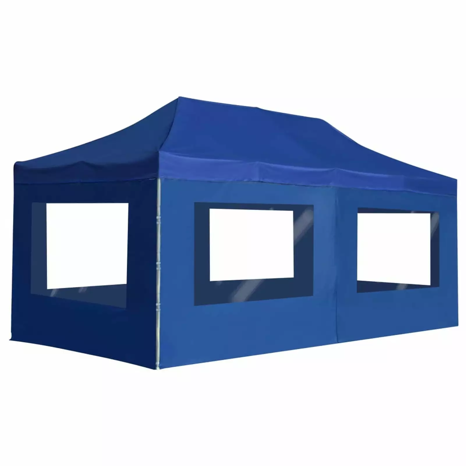 Irfora Professional Folding Party Tent Walls - Aluminum 19.7'x9.8' Blue