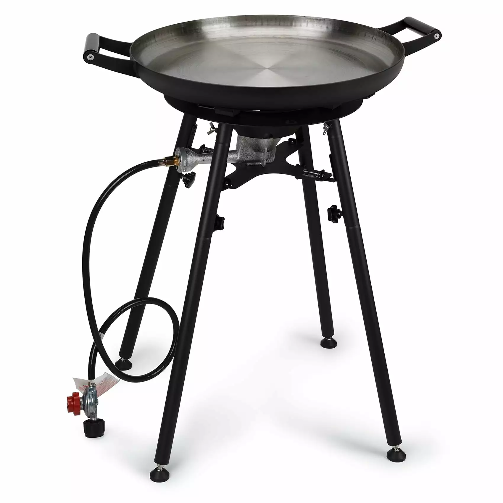 Only Fire Travel-friendly Black Propane Grill Griddle Backyard Camping