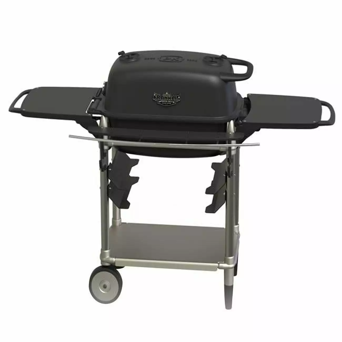 PK Grills 22 Aaron Franklin Charcoal Grill and Smoker Black
