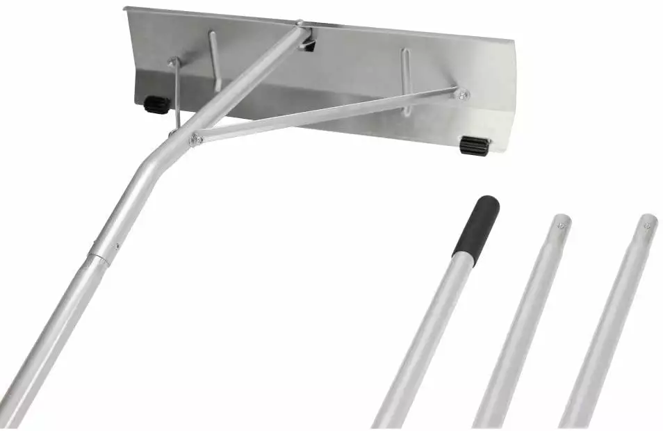 Extreme Max 5600.3207 Shingle-Saver 21' Roof Snow Rake 24 Blade