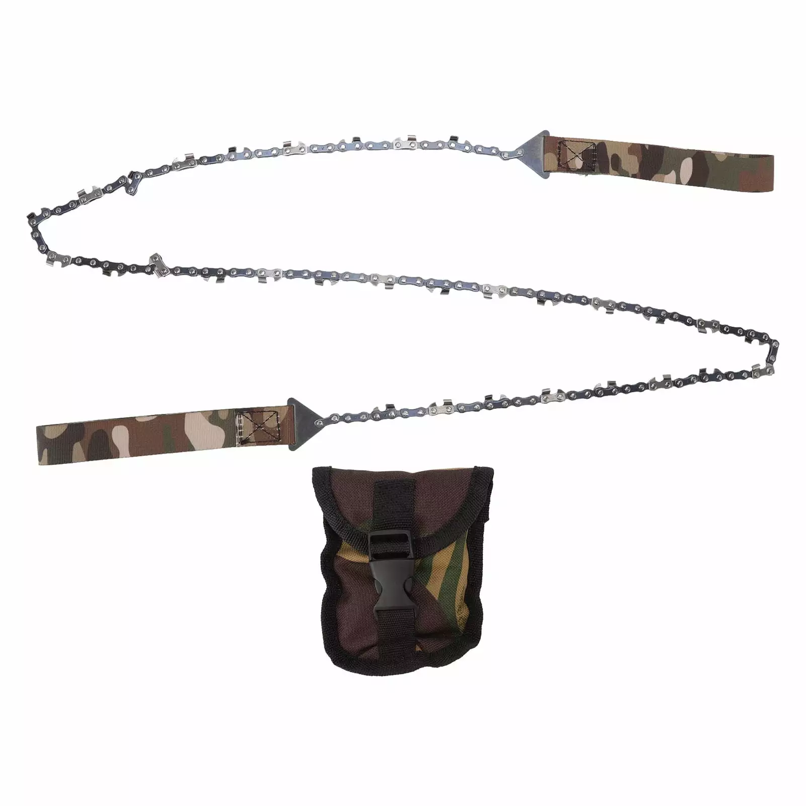 Hand Chain Saw 48in Foldable Travel-friendly Outdoor Pocket Chain Saw Storage Bag Gardening junruimaoyi
