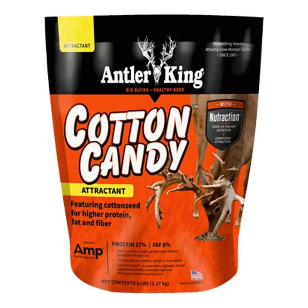 Antler King Cotton Candy 5 lb - Small Bag Sweet Deer Attractant