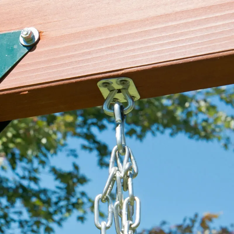 Swing-N-Slide Wood Swing Hangers Set 2 4x4 Swing Beam Installation